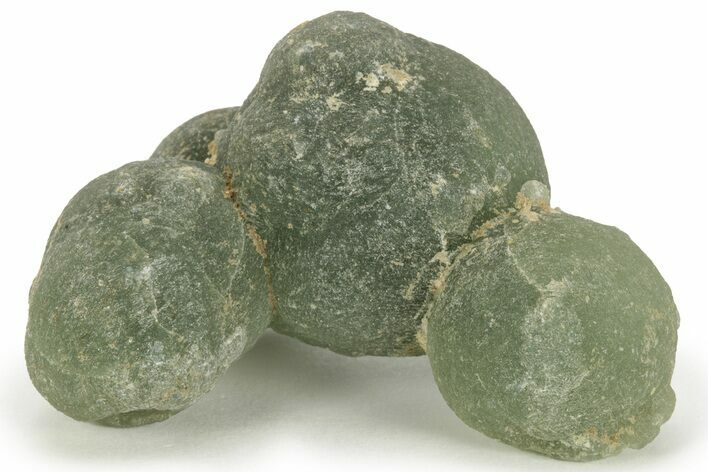 Botryoidal Prehnite and Epidote Inclusions - Mali #220472